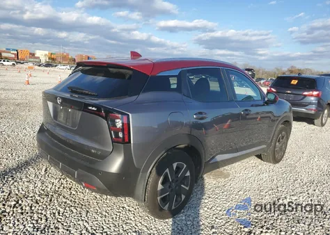 2025 Nissan Kicks Sv из США, поврежденный, VIN 3N8AP6CB6SL382965